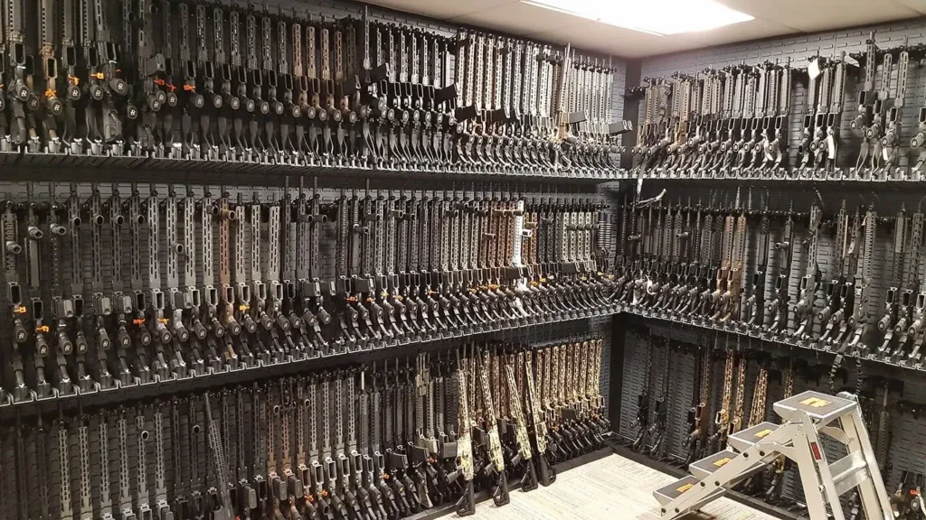 Gun safe room