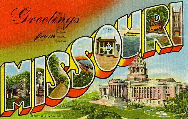 Missouri Postcard